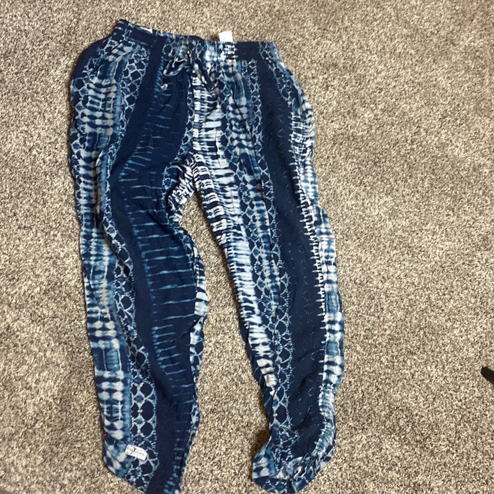 Tie dye pants